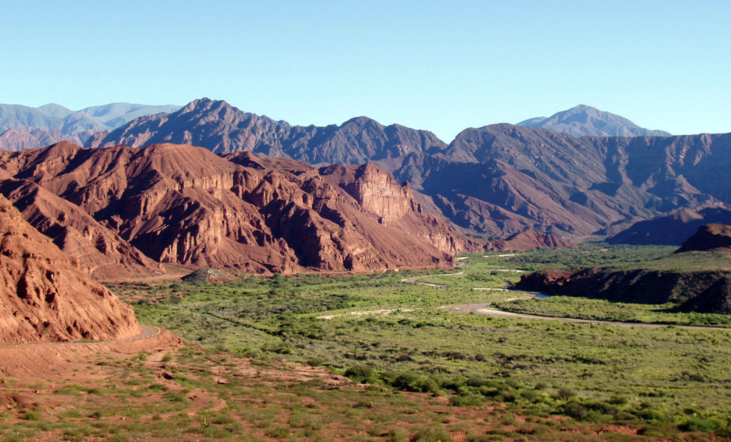 Valle del Calchaquí, provincia di Salta, Argentina. Foto: Marianocecowski, CC BY-SA 3.0